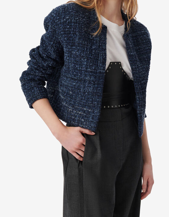 VESTE EN TWEED