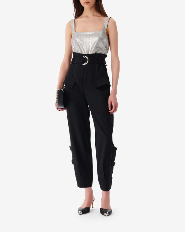 MARITA BELTED CARGO PANTS