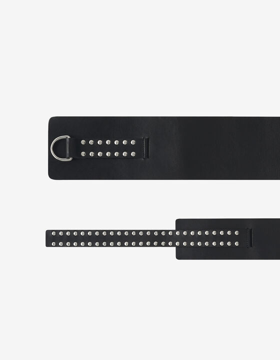 STUDS LEATHER BELT