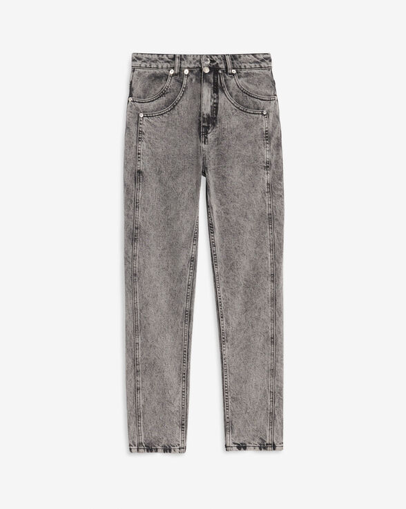 SOUANA FADED STRAIGHT JEANS