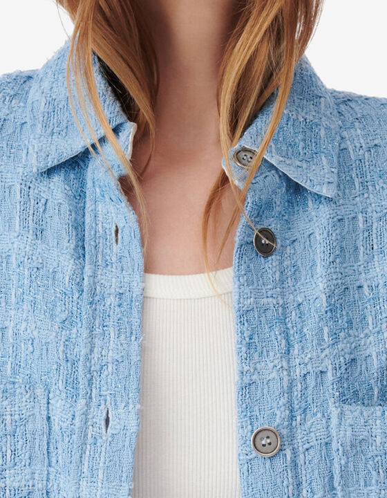 TWEED OVERSHIRT