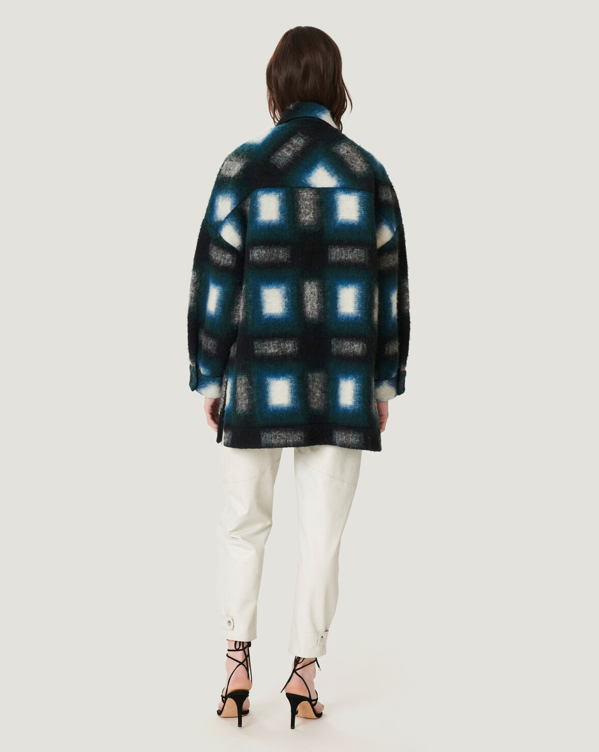 HARWEL OVERSIZED PLAID OVERSHIRT JACKET image number null