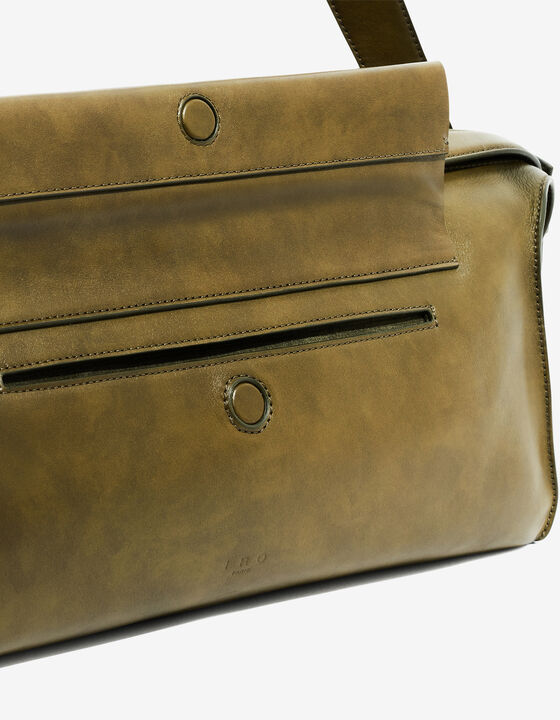 MINI LEATHER BOWLING BAG