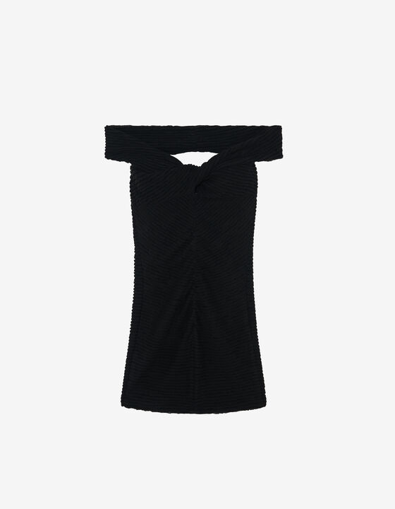 SHORT OFF-SHOULDER DRESS