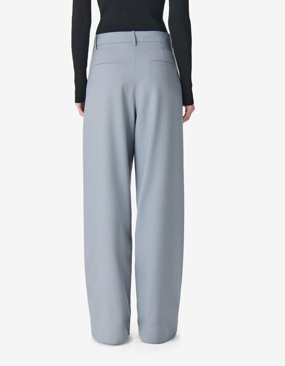 WIDE-LEG TAILORED PANTS