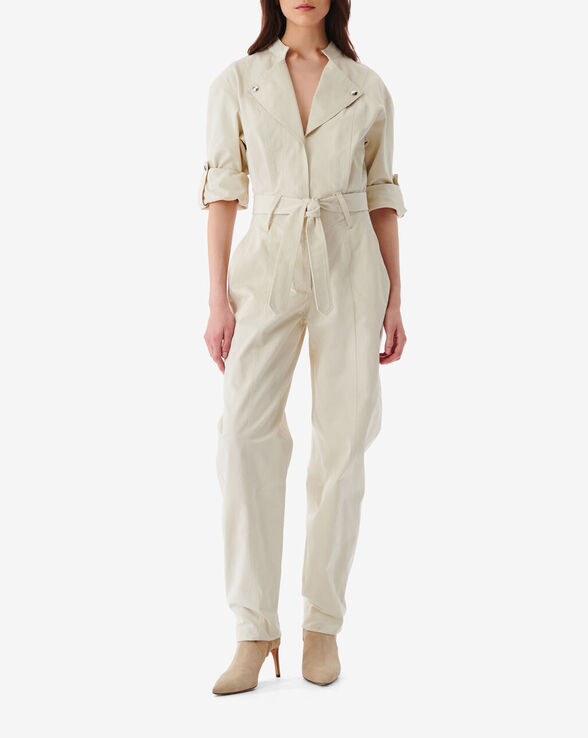 ORIANE BELTED JUMPSUIT
