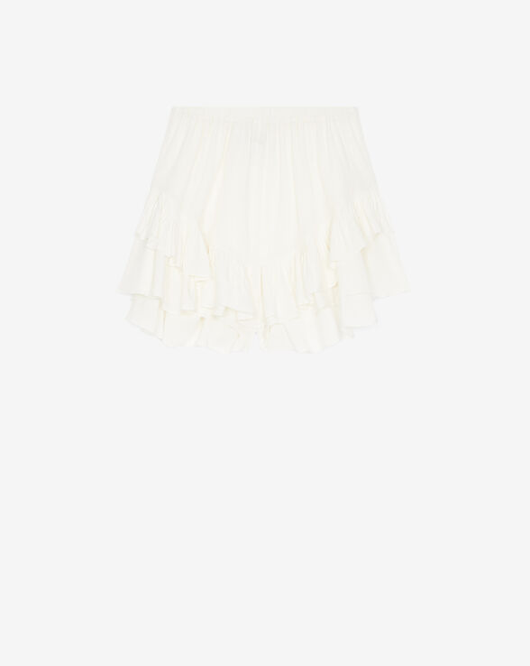 CHUCK SHORT RUFFLED SHORTS
