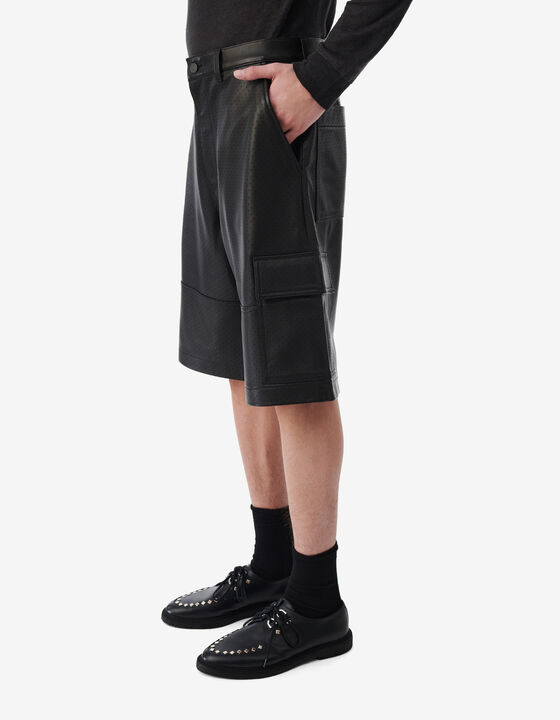 LEATHER SHORT