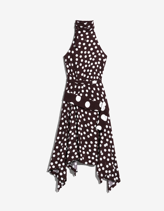 MIDI POLKA-DOT DRESS
