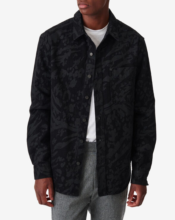 CHEMISE AMPLE À MOTIF KOPIN