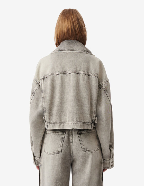 DENIM SHORT JACKET