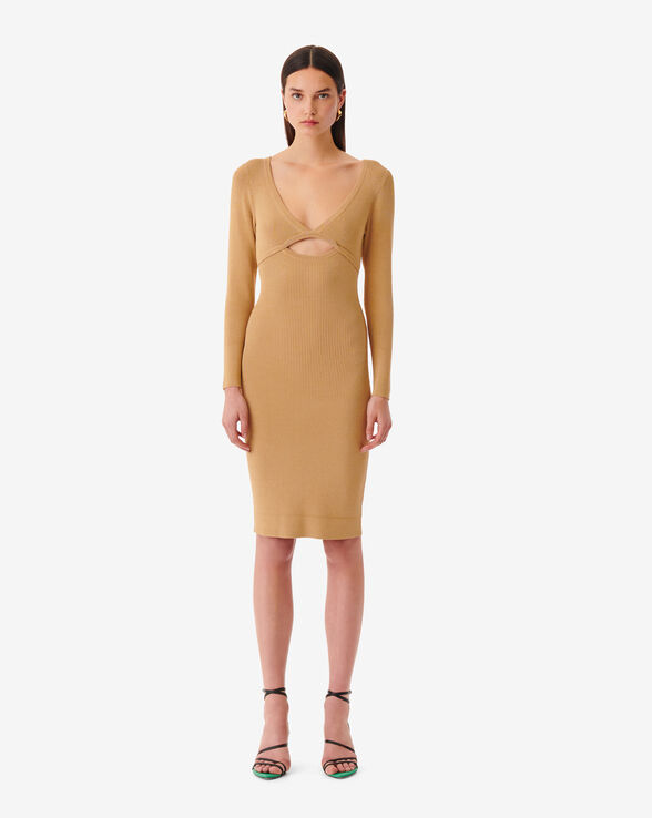 EUGENIA CUT OUT LONG SLEEVE DRESS