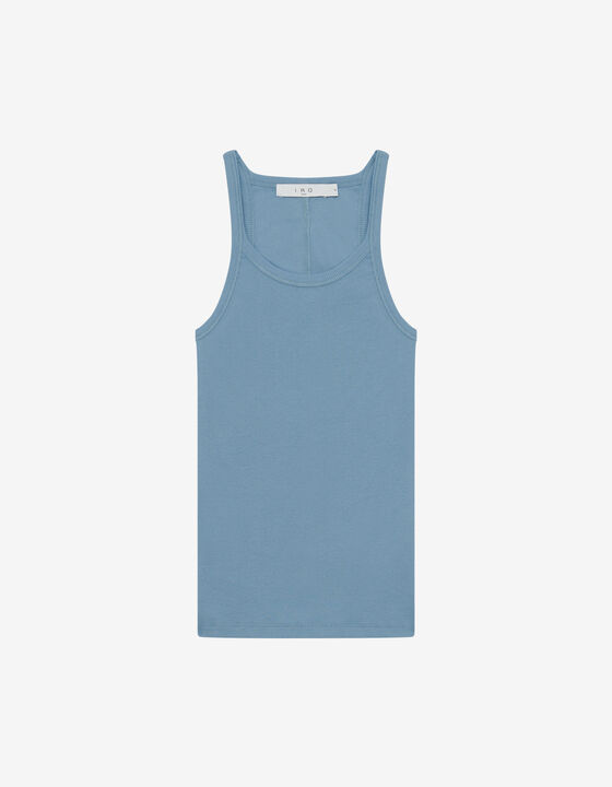 RIBBED TANK TOP