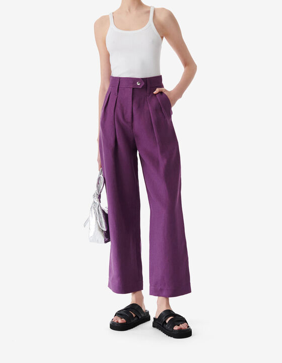 PANTALON TAILLE HAUTE