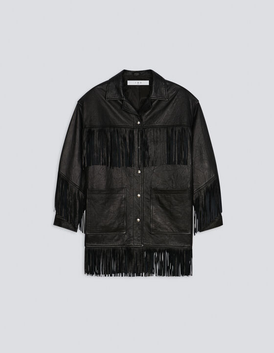 ﻿MAHABE LEATHER JACKET