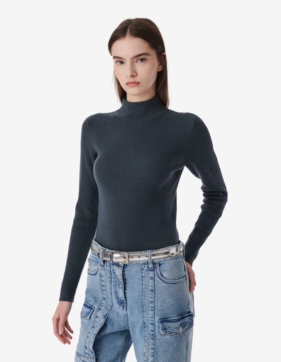 RIBBED SWEATER