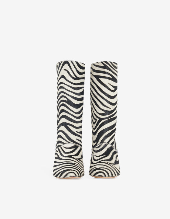 HIGH-HEEL ANKLE BOOTS