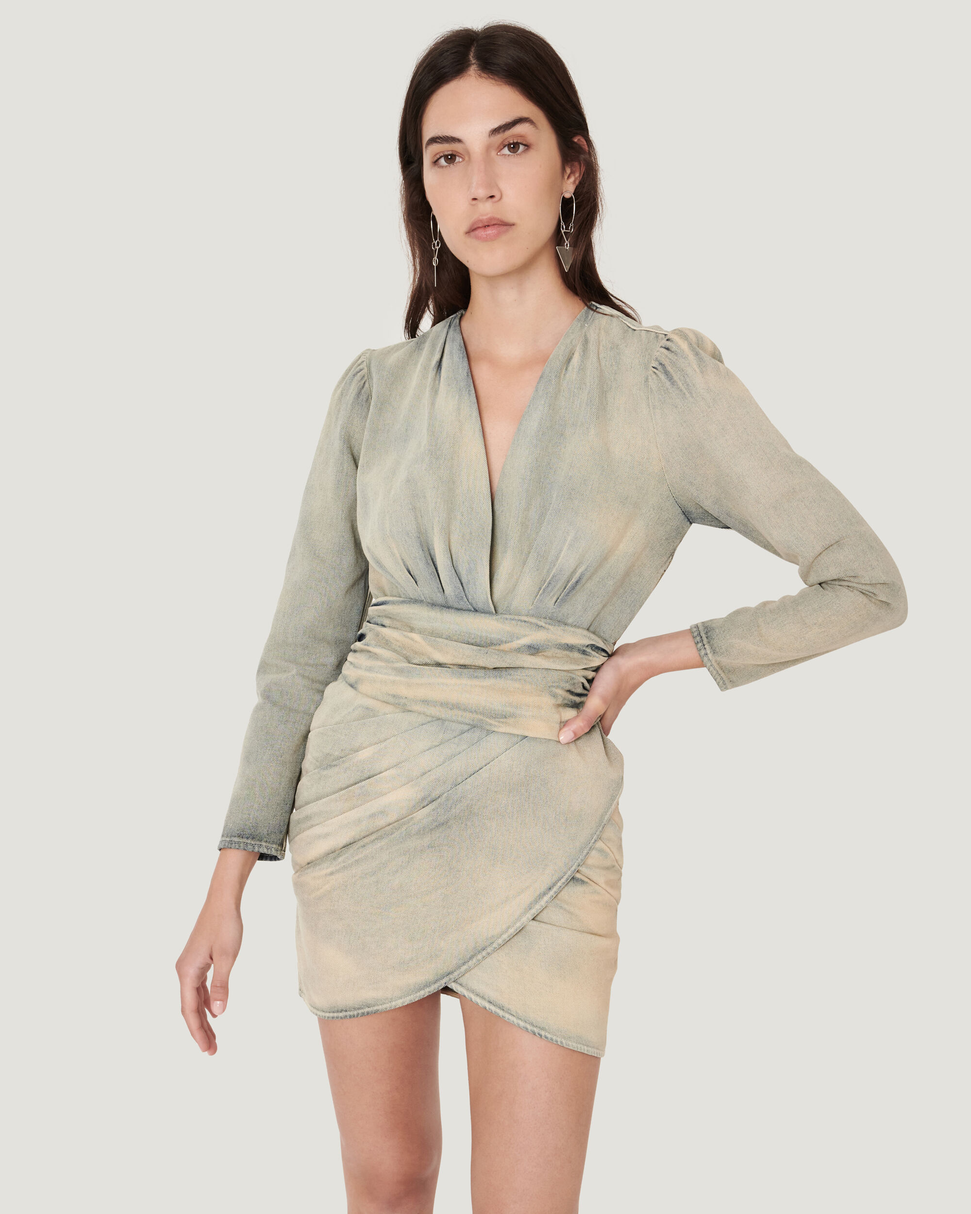 iro wrap dress