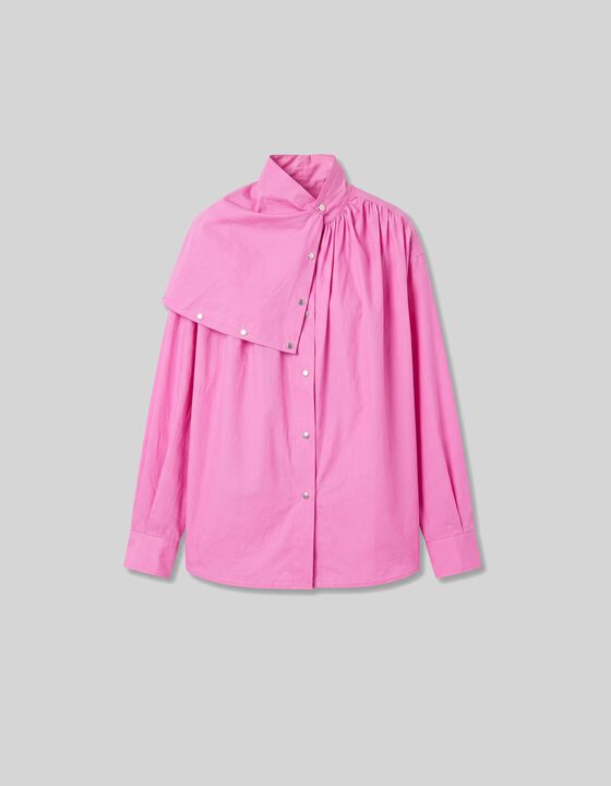 REMOVABLE SCARF SHIRT