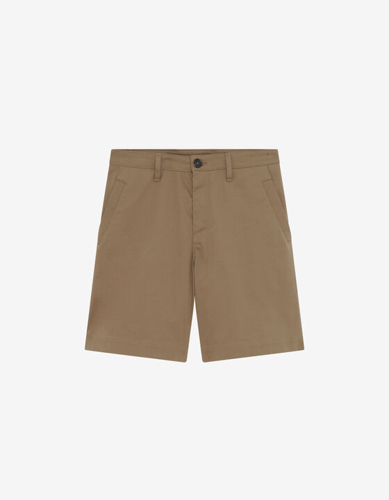 STRAIGHT-FIT BERMUDA SHORTS