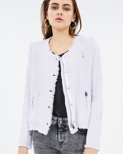 Click to view more detailed imagery on our partner's website Iro Agnette Jacket In Lilas