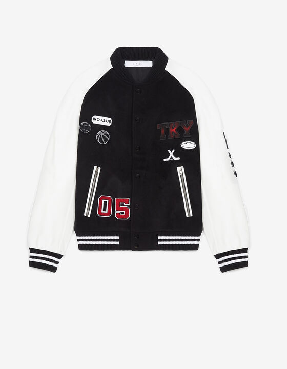 DAVE TWO-TONED BOMBER JACKET
