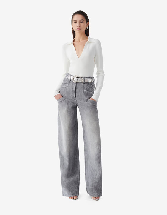 POLO NECK PULLOVER