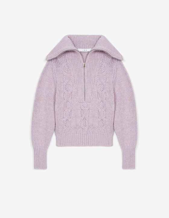 HOLEA HIGH-NECK SWEATER