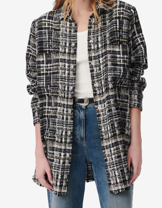 TWEED OVERSHIRT