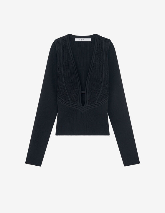PULL-OVER AU CROCHET