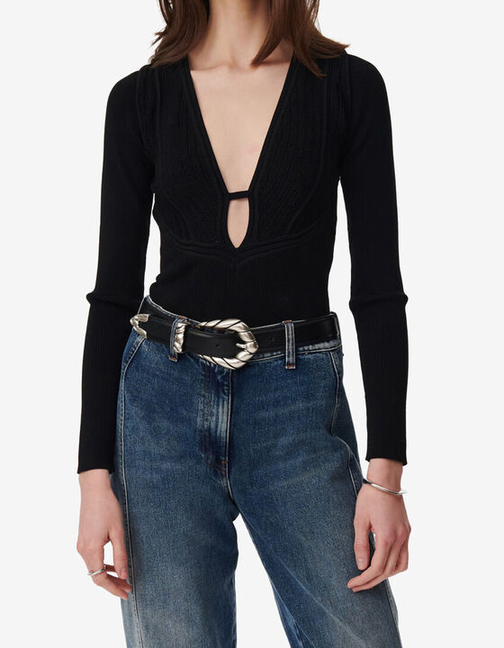 PULL-OVER AU CROCHET