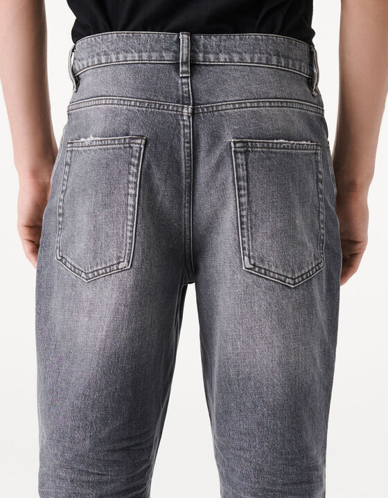 ANKLE-LENGTH STRAIGHT JEANS