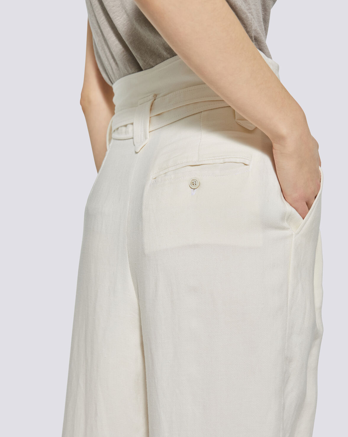 AVERILL WIDE LEG HIGH WAIST PANTS image number null