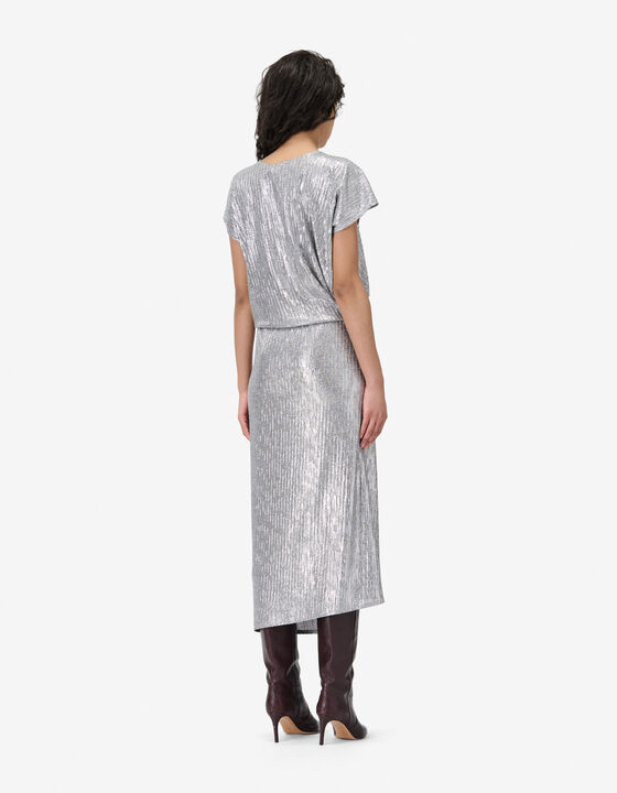 ROBE EN LUREX
