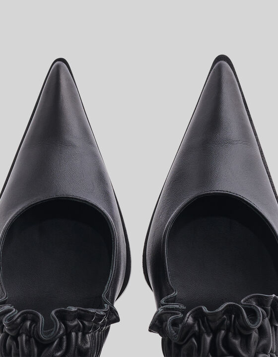 SMOCK SLINGBACKS