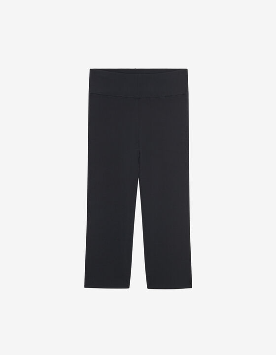 RIBBED CAPRI PATNS
