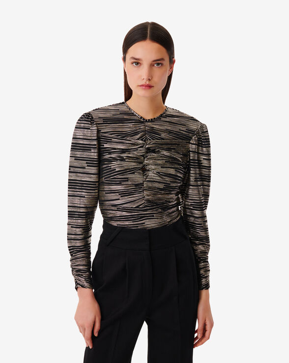 TOP EN JERSEY À IMPRIMÉ DARLIA