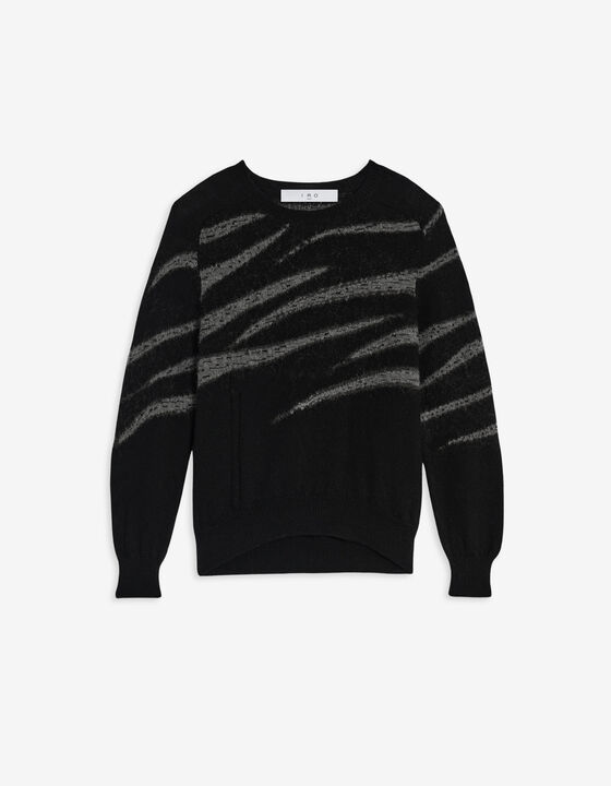 ZEBRA WOOL SWEATER