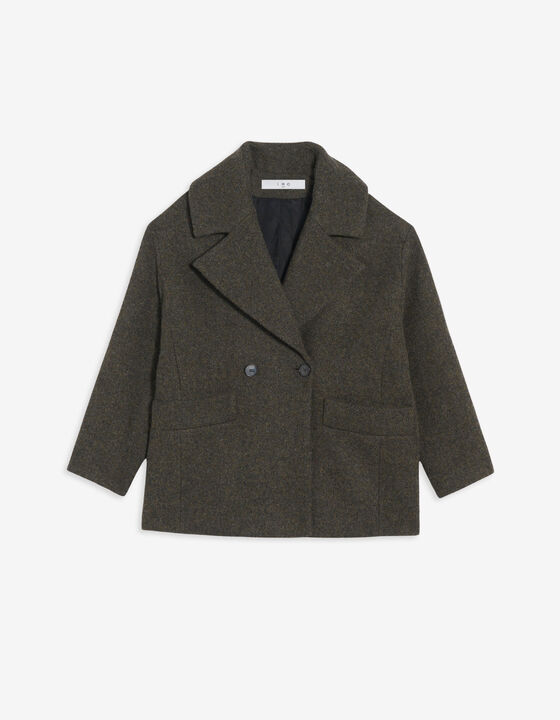 SHORT WOOL COAT