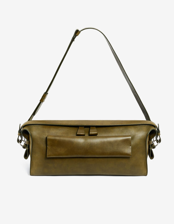 MINI LEATHER BOWLING BAG