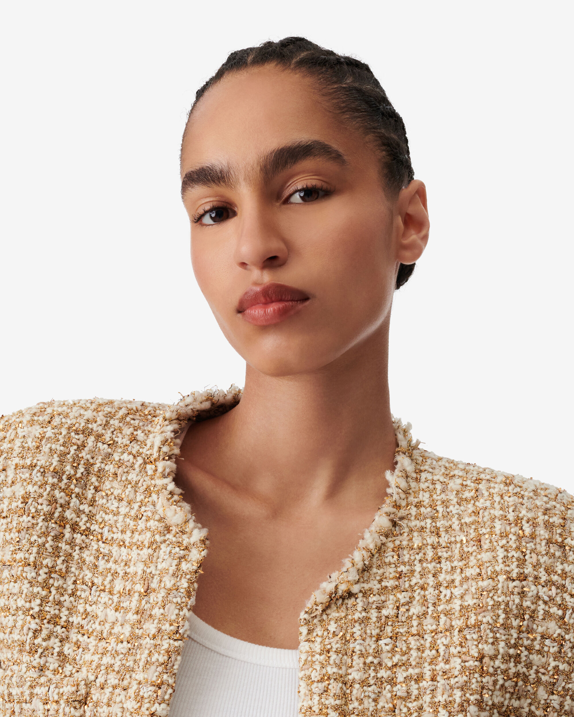 IRO FALL WINTER 24 COLLECTION | CORALI TWEED SHORT JACKET