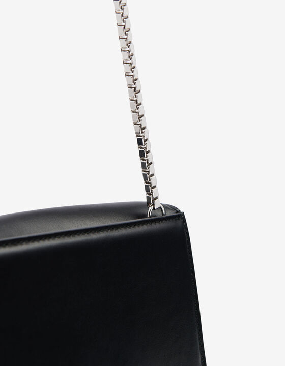 LEATHER POUCH WITH CHAIN