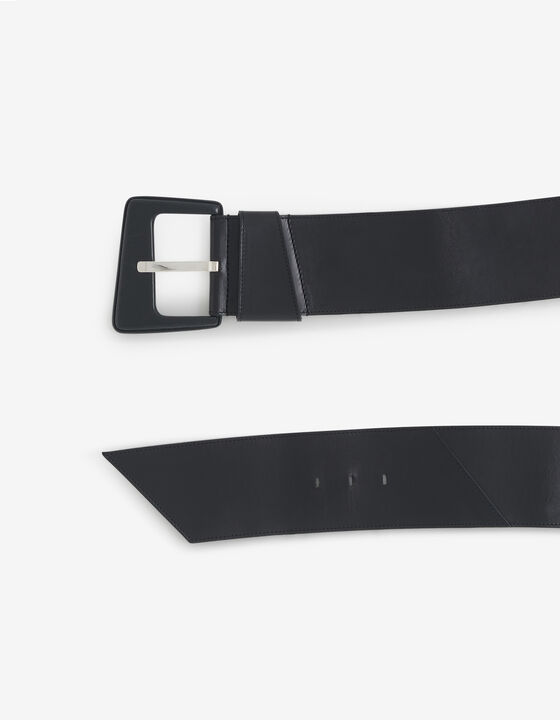 WIDE LEATHER BELT