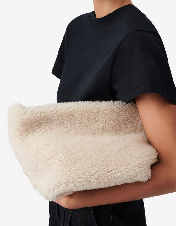NEOBEL SHEARLING POUCH