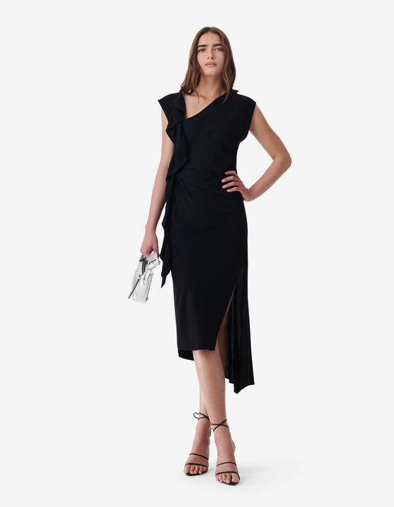 ROBE LONGUE DRAP&Eacute;E