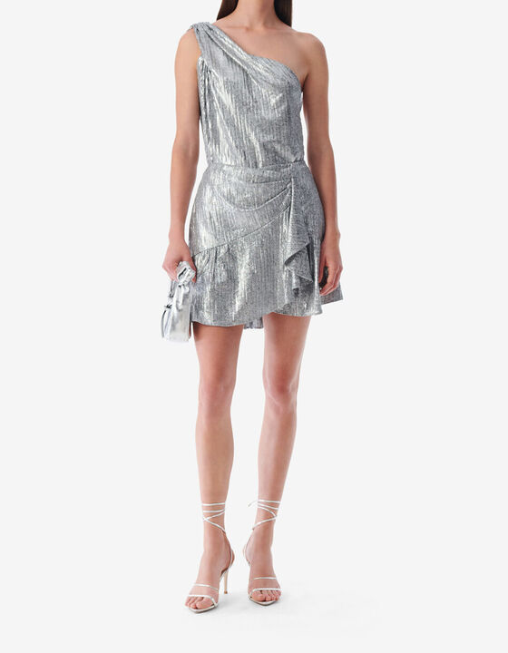 TOP ASYM&Eacute;TRIQUE EN JERSEY LUREX