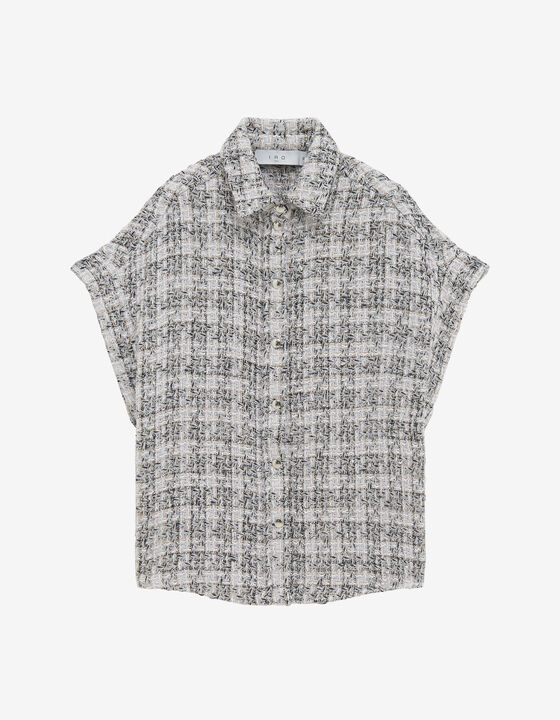 GAIDAN TWEED OVERSHIRT