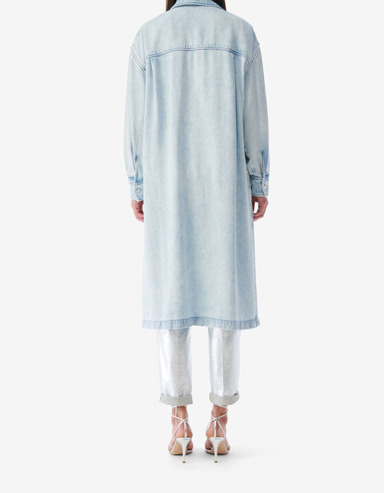 SURCHEMISE LONGUE EN JEAN