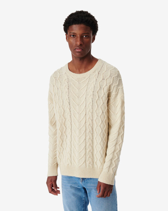 KARIO CABLE KNIT SWEATER