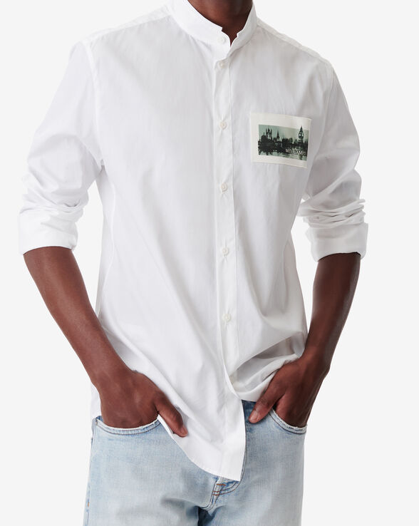 CHEMISE COL MAO RONAN
